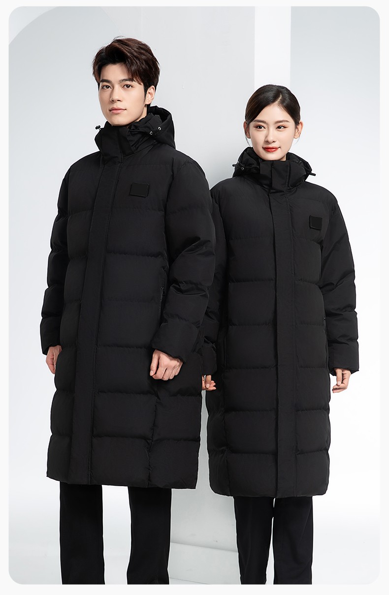 YJ-8903 冬季一體長款棉服加厚保暖學生防寒服定制(圖15)