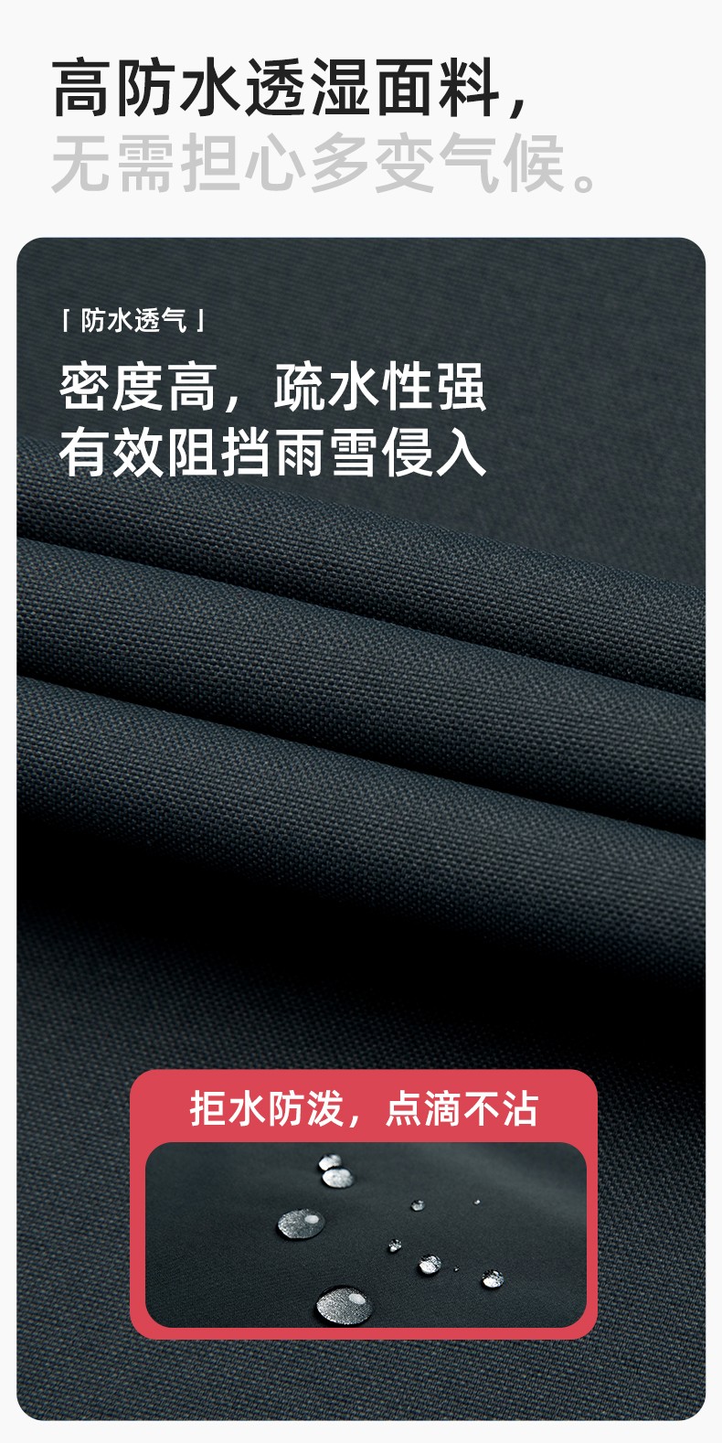 SW-9552 冬季撞色工作服沖鋒衣三合一可拆卸保暖工裝企業學校團體服定制(圖3)