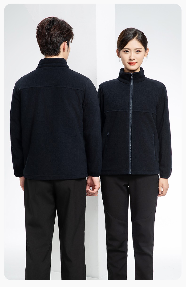 LT-3561 沖鋒衣定制印logo刺繡企業加絨工作服防水三合一風衣外套秋冬工裝(圖26)